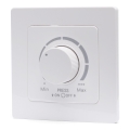 Aigostar - Ρυθμιστής φωτεινότητας με πλαίσιο 250V/10A, λευκό