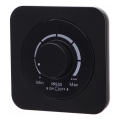 Aigostar - Ρυθμιστής φωτεινότητας με πλαίσιο 250V/10A μαύρο