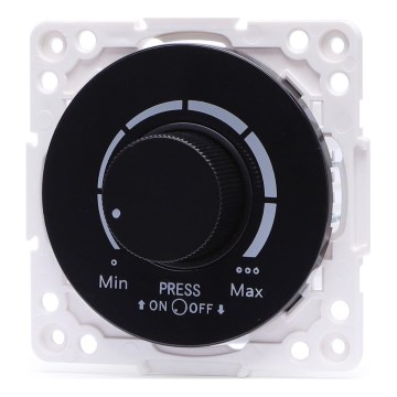 Aigostar - Ρυθμιστής χωρίς πλαίσιο 250V/10A μαύρος