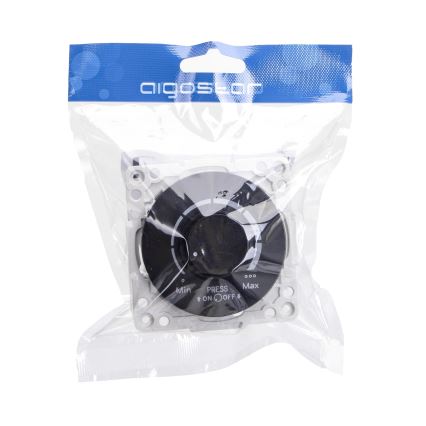 Aigostar - Ρυθμιστής χωρίς πλαίσιο 250V/10A μαύρος