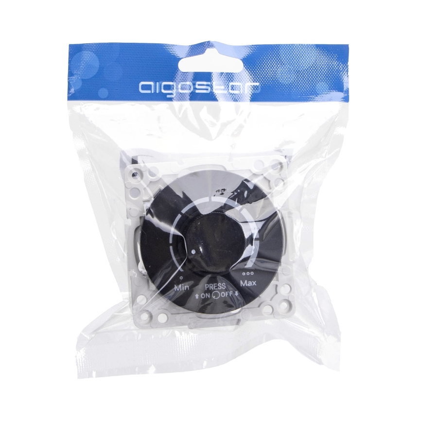 Aigostar - Ρυθμιστής χωρίς πλαίσιο 250V/10A μαύρος