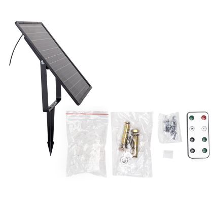 Aigostar - LED ρυθμιζόμενη ηλιακή ταινία LED/20W/3,2V 20 m 6500K IP65 + τηλεχειριστήριο