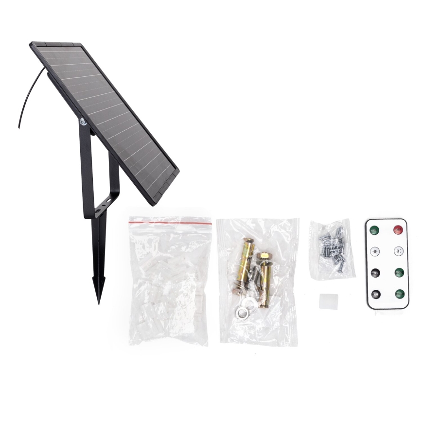 Aigostar - LED ρυθμιζόμενη ηλιακή ταινία LED/20W/3,2V 20 m 6500K IP65 + τηλεχειριστήριο