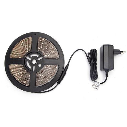 Aigostar - Ρυθμιζόμενη λωρίδα LED RGB 5m LED/24W/12/230V IP65 + τηλεχειριστήριο