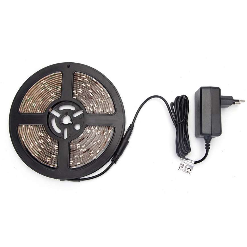 Aigostar - Ρυθμιζόμενη λωρίδα LED RGB 5m LED/24W/12/230V IP65 + τηλεχειριστήριο