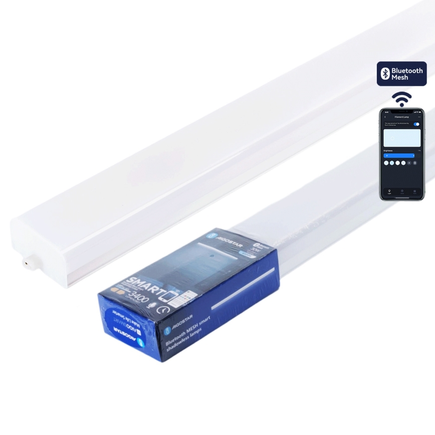 Aigostar - Ρυθμιζόμενο LED φωτιστικό τύπου φθορισμού MESH LED/30W/230V 6500K