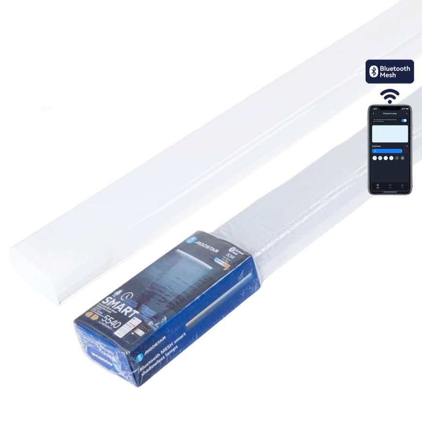 Aigostar - Ρυθμιζόμενο LED φωτιστικό τύπου φθορισμού MESH LED/50W/230V 6500K