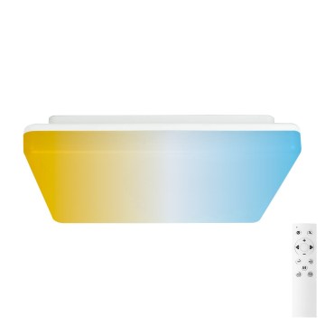 Aigostar - Ρυθμιζόμενο LED φωτιστικό οροφής μπάνιου LED/18W/230V 3000K-6500K IP54 + τηλεχειριστήριο