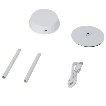 Aigostar - Ρυθμιζόμενο επιτραπέζιο φωτιστικό LED AMBIENT LED/2,4W/5V 3000-6500K λευκό