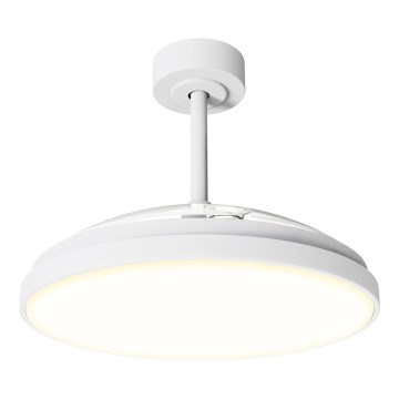 Aigostar - Ρυθμιζόμενος ανεμιστήρας οροφής LED/50W/230V 2700-6500K Ø106cm λευκός + τηλεχειριστήριο