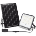 Aigostar - Ρυθμιζόμενος ηλιακός προβολέας LED/100W/3,4V 3000/4000/6500K IP66 8000 mAh + τηλεχειριστήριο