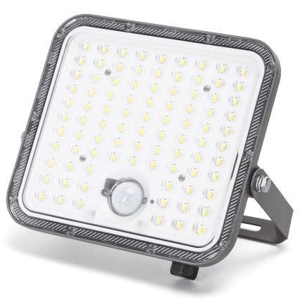 Aigostar - Ρυθμιζόμενος LED ηλιακός προβολέας με αισθητήρα LED/120W/3,4V 6500K IP66 8000 mAh + τηλεχειριστήριο