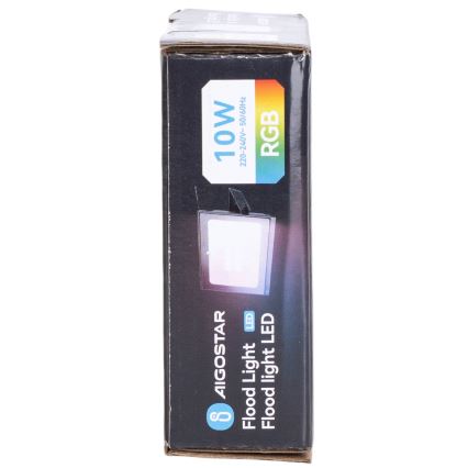 Aigostar - LED RGB ρυθμιζόμενος προβολέας LED/20W/230V IP65 + τηλεχειριστήριο