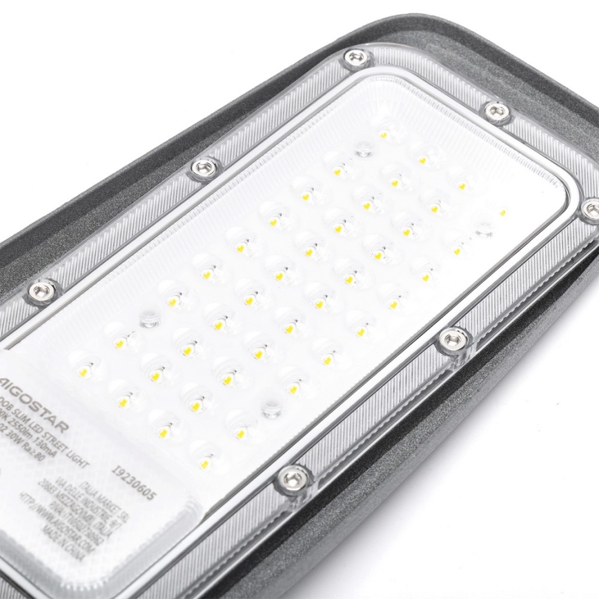 Aigostar - SLIM φωτιστικό δρόμου LED/30W/230V 6500K IP65