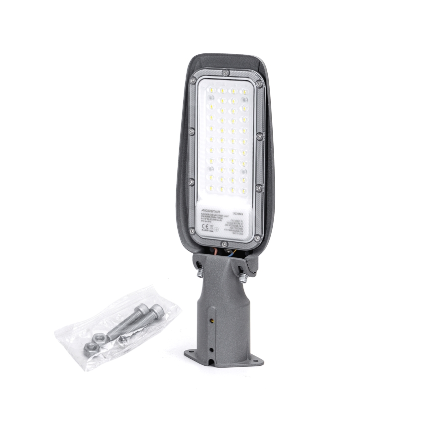 Aigostar - SLIM φωτιστικό δρόμου LED/30W/230V 6500K IP65