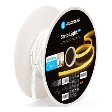 Aigostar - Ταινία LED/250W/230V 50m 3000K IP65
