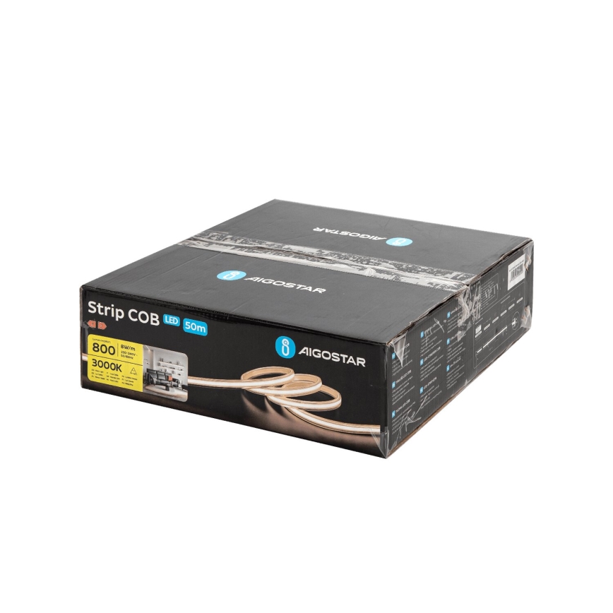 Aigostar - Ταινία LED 50m LED/320W/230V 3000K IP65