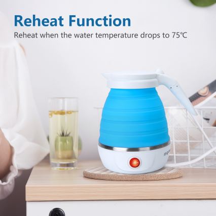 Aigostar - Φορητός βραστήρας νερού 600ml 1000W/230V