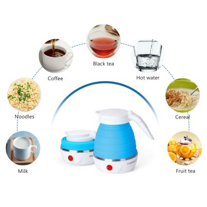 Aigostar - Φορητός βραστήρας νερού 600ml 1000W/230V