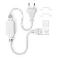 Aigostar - Τροφοδοτικό για ταινίες LED 8 mm 600W/230V λευκό