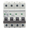 Aigostar - Τετραπολικός αυτόματος διακόπτης 4P-63A-C 400V