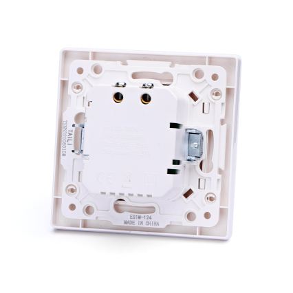 Aigostar - USB πρίζα τροφοδοσίας με πλαίσιο 2x USB-A λευκή
