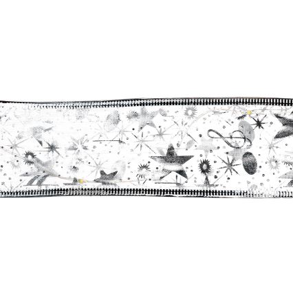 Aigostar - LED γιρλάντα 100xLED/3xAA 10 m θερμό λευκό ασημί