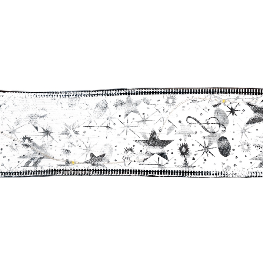 Aigostar - LED γιρλάντα 100xLED/3xAA 10 m θερμό λευκό ασημί