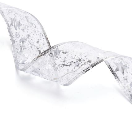 Aigostar - LED γιρλάντα 100xLED/3xAA 10 m θερμό λευκό ασημί