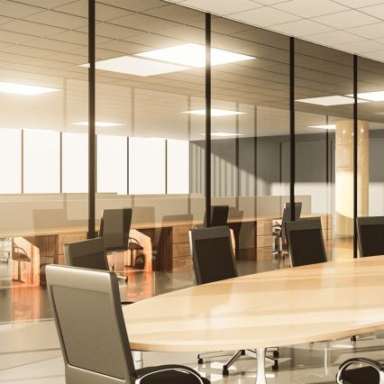 Aigostar - Επιφανειακό πάνελ LED/28W/230V High Efficiency UGR19 3000K 59,5x59,5 cm