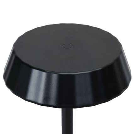 Aigostar - Ρυθμιζόμενη επιτραπέζια LED λάμπα AMBIENT LED/2,4W/5V 3000-6500K μαύρη 2000 mAh