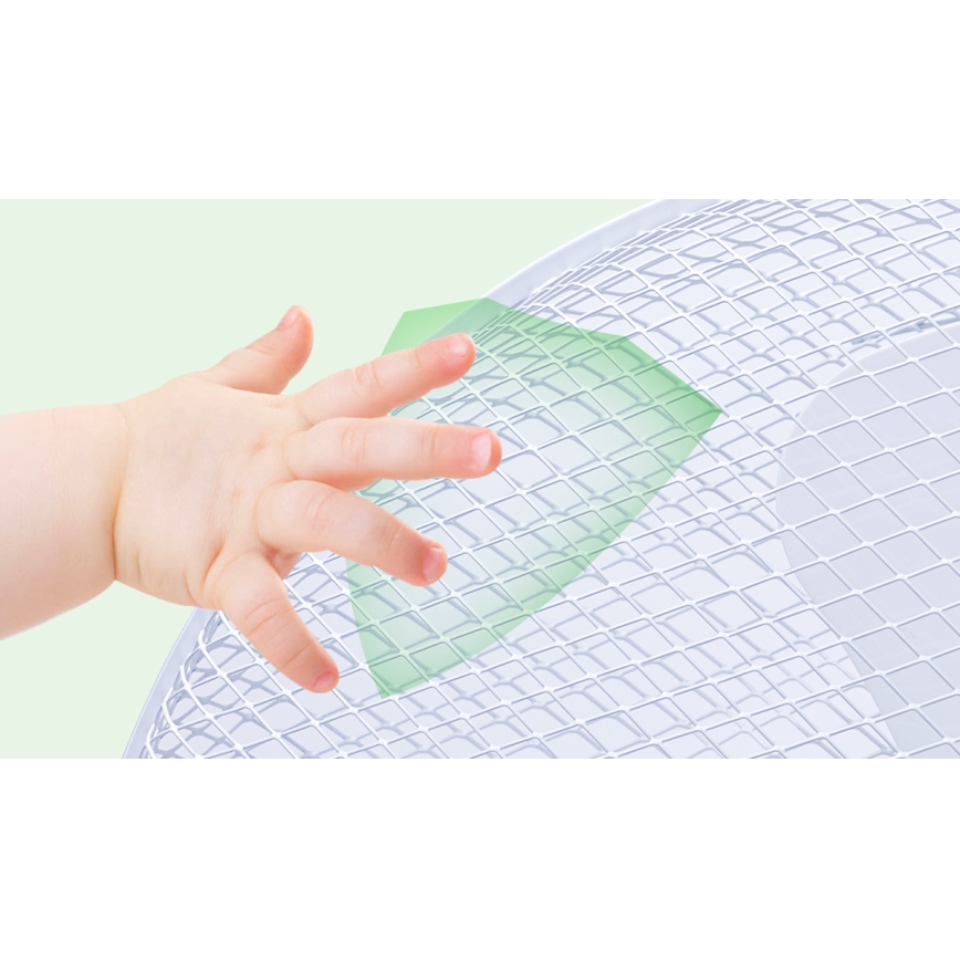 Aigostar - Επιτραπέζιος ανεμιστήρας 40W/230V λευκός