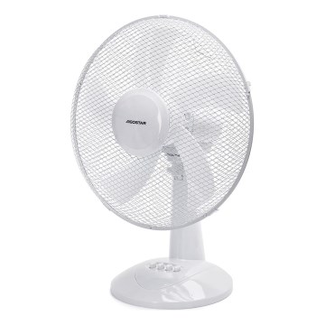 Aigostar - Επιτραπέζιος ανεμιστήρας 45W/230V λευκός