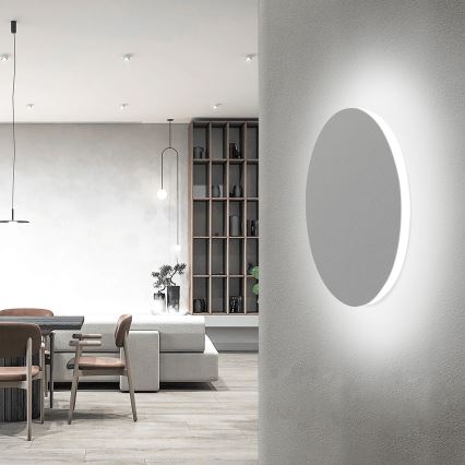 Aigostar - Επιτοίχιο φωτιστικό LED/12W/230V 6500K 25 cm λευκό