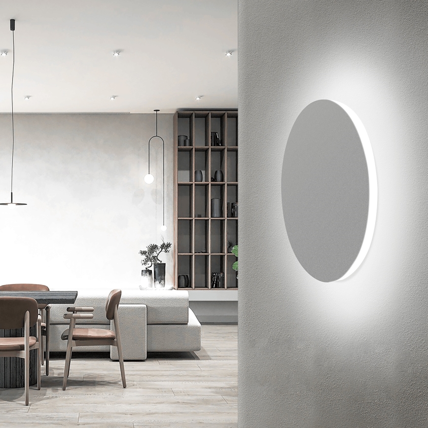 Aigostar - Επιτοίχιο φωτιστικό LED/12W/230V 6500K 25 cm λευκό