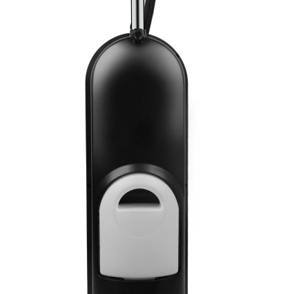 Aigostar - Επιδαπέδιος ανεμιστήρας με εφέ ομίχλης 95W/230V μαύρο/γκρι + τηλεχειριστήριο
