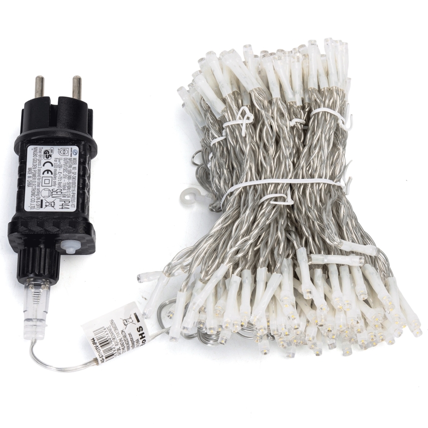 Aigostar - Εξωτερική LED γιρλάντα 234xLED/8 λειτουργίες 1,2x1,8 m IP44 πολύχρωμη