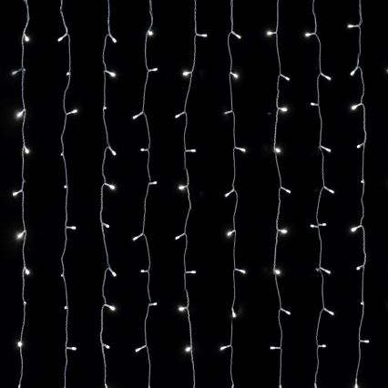 Aigostar - LED εξωτερική γιρλάντα 558xLED 3x1,8m IP44 ψυχρό λευκό