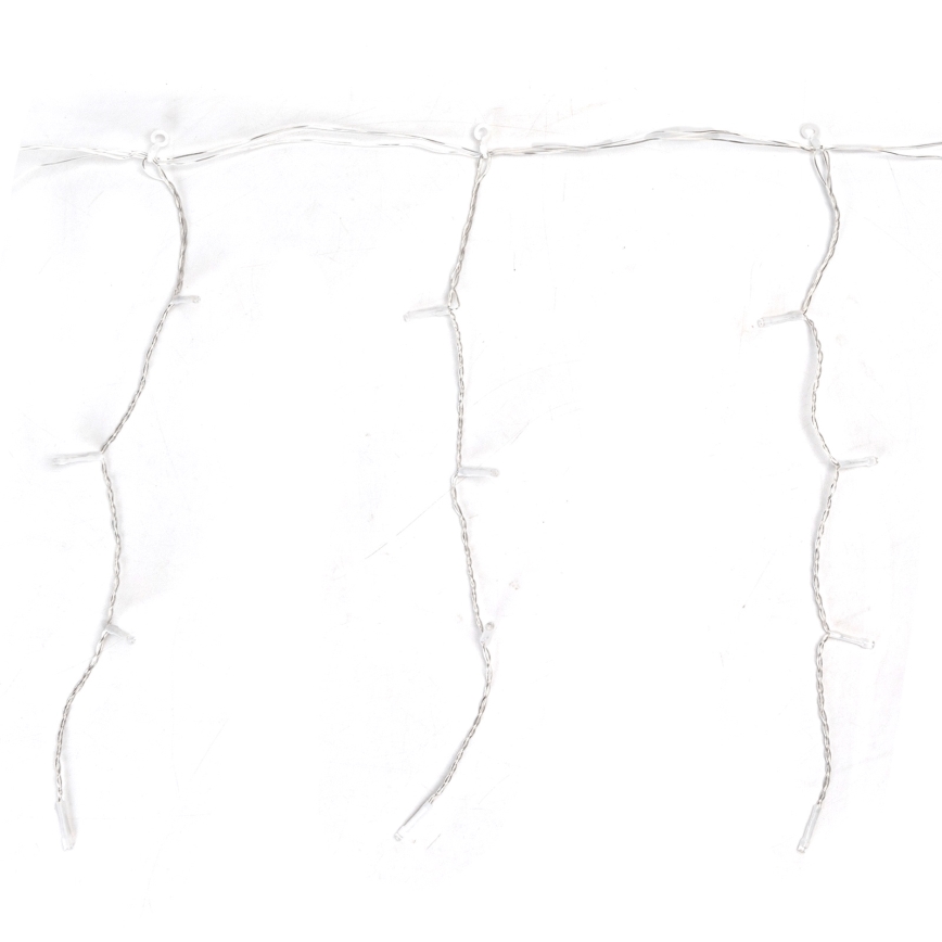 Aigostar - LED γιρλάντα εξωτερικού χώρου 300xLED/8 λειτουργίες 15x0,4 m IP44 ψυχρό λευκό