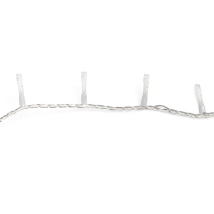 Aigostar - LED εξωτερική γιρλάντα 400 LED/8 λειτουργίες 20 m IP44 θερμό λευκό
