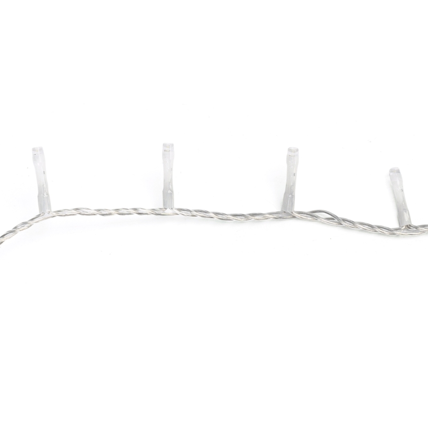 Aigostar - LED εξωτερική γιρλάντα 400 LED/8 λειτουργίες 20 m IP44 θερμό λευκό