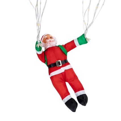 Aigostar - Εξωτερικό χριστουγεννιάτικο διακοσμητικό LED/3xAA IP44 Άγιος Βασίλης