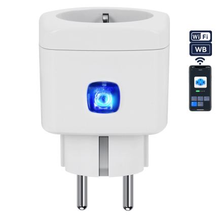 Aigostar - Έξυπνη πρίζα F 2300W Wi-Fi Tuya