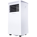 Aigostar - Έξυπνο φορητό κλιματιστικό 3 σε 1 1003W/230V 9000 BTU Wi‑Fi λευκό + τηλεχειριστήριο