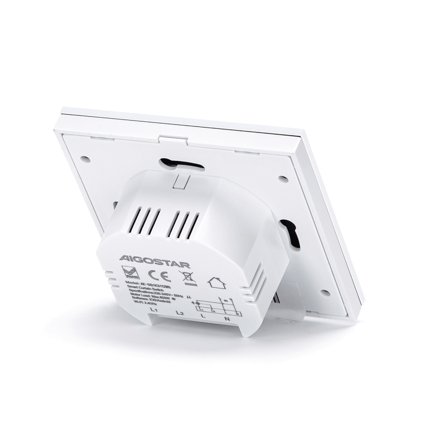 Aigostar - Έξυπνος διακόπτης για έλεγχο περσίδων 230V Wi‑Fi Tuya
