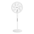Aigostar -  Ανεμιστήρας δαπέδου 60W/230V λευκό