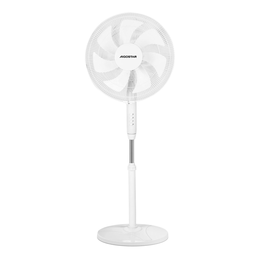 Aigostar -  Ανεμιστήρας δαπέδου 60W/230V λευκό
