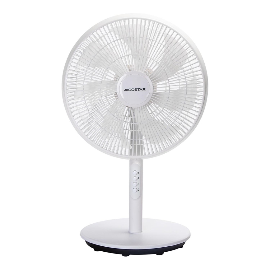 Aigostar - Ανεμιστήρας Ορθοστάτης 45W/230V 110 cm λευκό