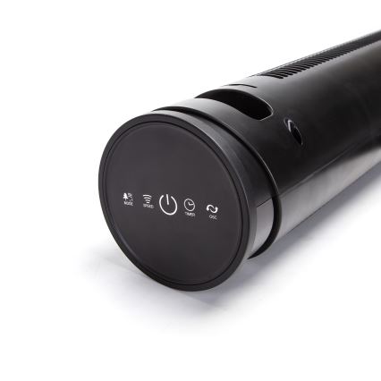 Aigostar - Ανεμιστήρας Ορθοστάτης 45W/230V μαύρο + RC