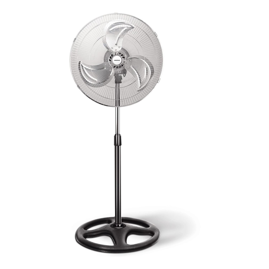 Aigostar - Ανεμιστήρας Ορθοστάτης 50W/230V γυαλιστερό χρώμιο/μαύρο